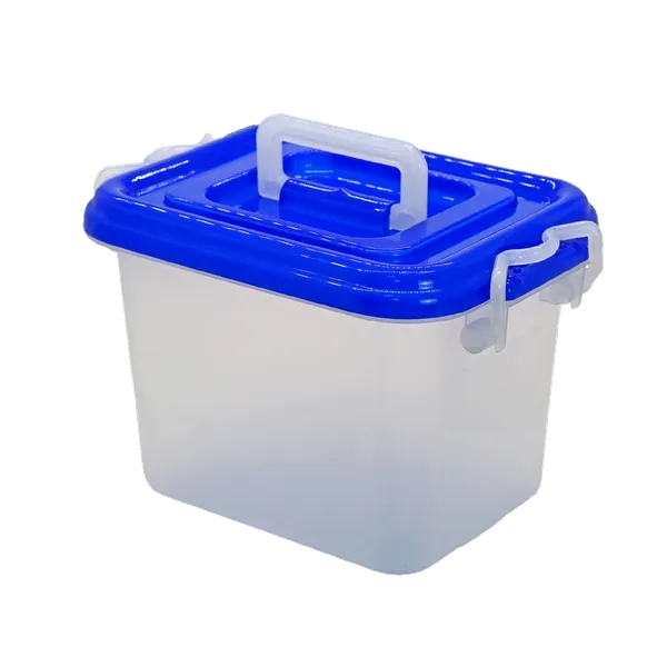 Caja Plástica con Tapa Multiuso H0088 Duraplas 7lts